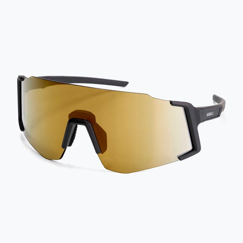 Sluneční brýle Rogelli Sabre black/gold revo