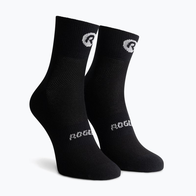 Ponožky Rogelli Core Combi ponožky 3 páry black/white/army green 2