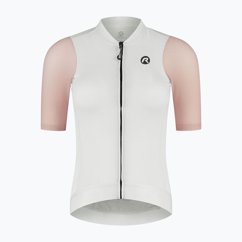 Dámský cyklistický dres Rogelli Fast sand/dusty pink/cherry 5