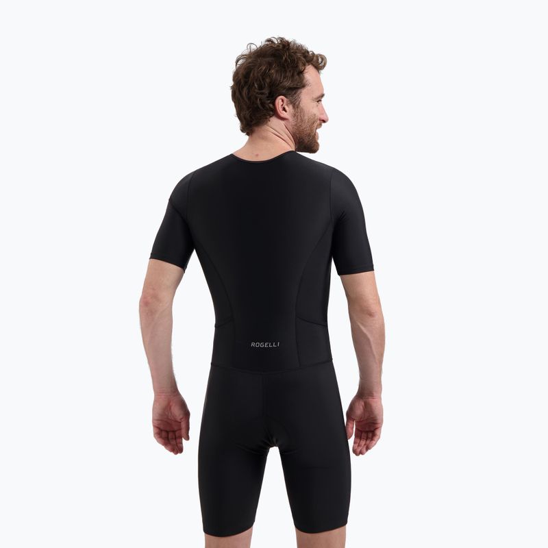 Triatlonová kombinéza Rogelli Florida Tri Suit black 4