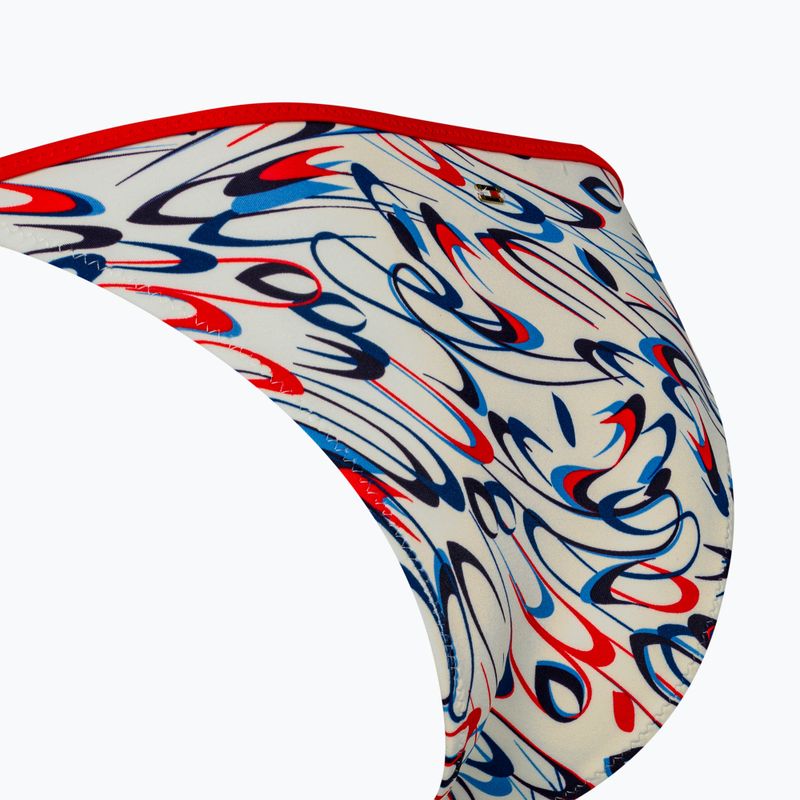 Spodní díl plavek Tommy Hilfiger Cheeky String Side Tie Print drops motion ecru 3
