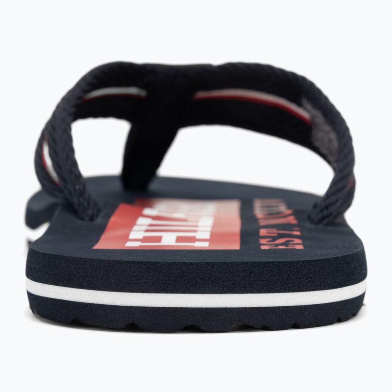 Pánské žabky Tommy Hilfiger Corporate Beach Sandal desert sky 6