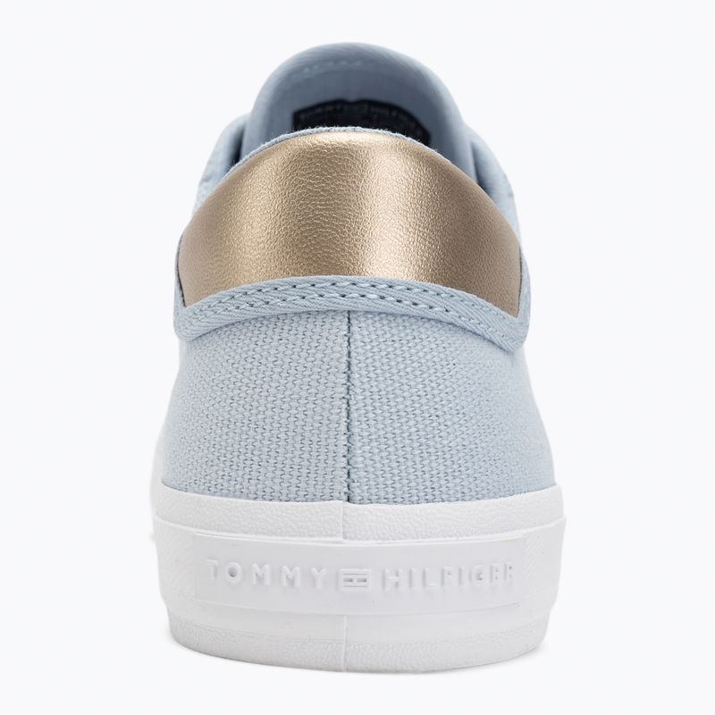 Dámské tenisky Tommy Hilfiger Vulc Canvas Lace Up breezy blue 6