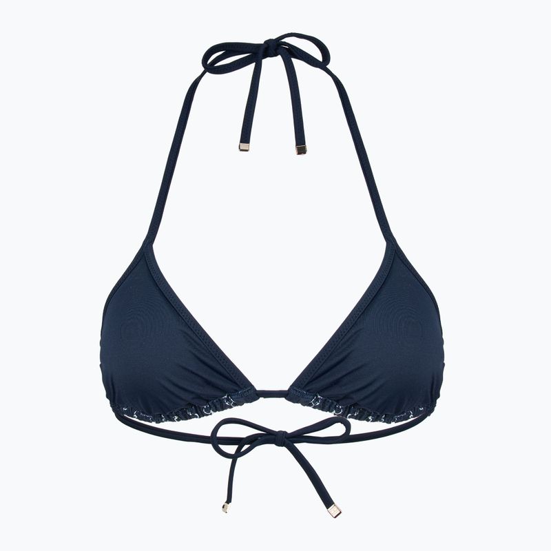 Horní díl plavek Tommy Hilfiger Triangle Rp Print flag chain dark night navy 2