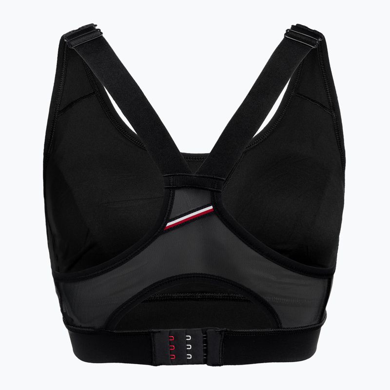 Fitness podprsenka Tommy Hilfiger Essentials High Int s nastavitelnými ramínky černá 6