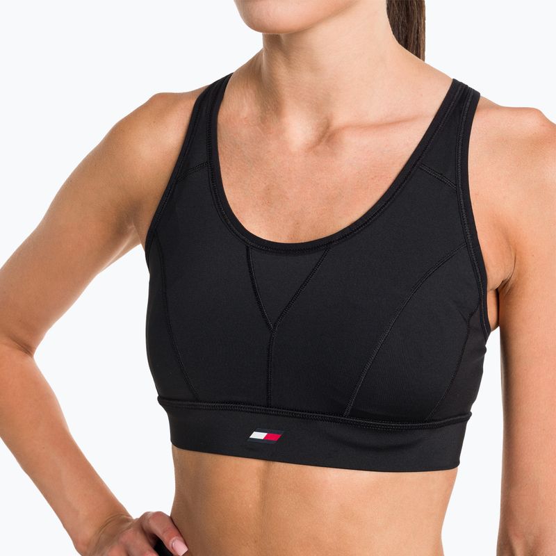 Fitness podprsenka Tommy Hilfiger Essentials High Int s nastavitelnými ramínky černá 4