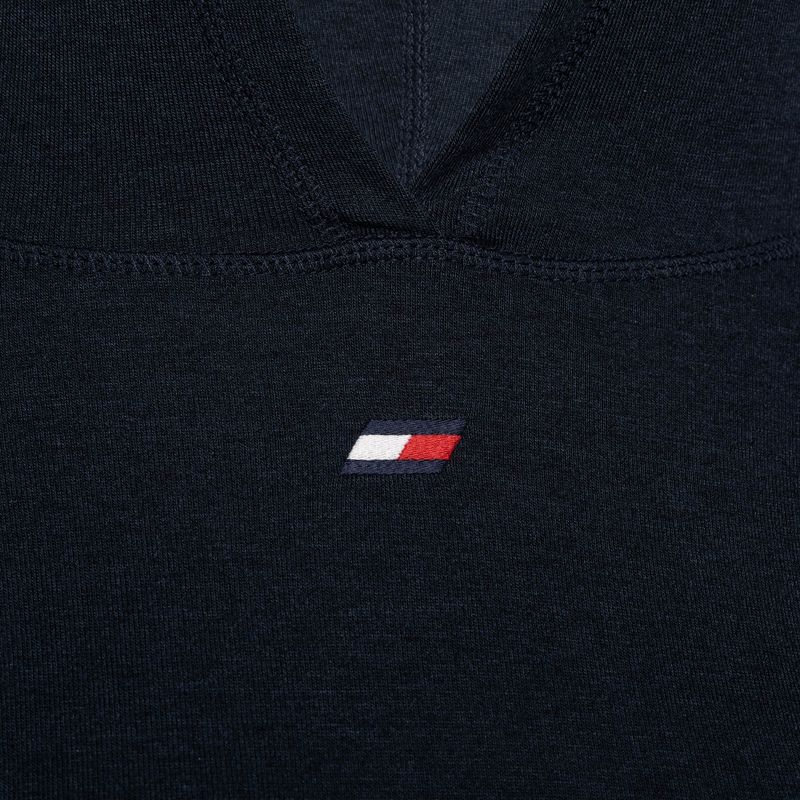 Dámská tréninková mikina Tommy Hilfiger Slim Soft Hoodie modrá 5