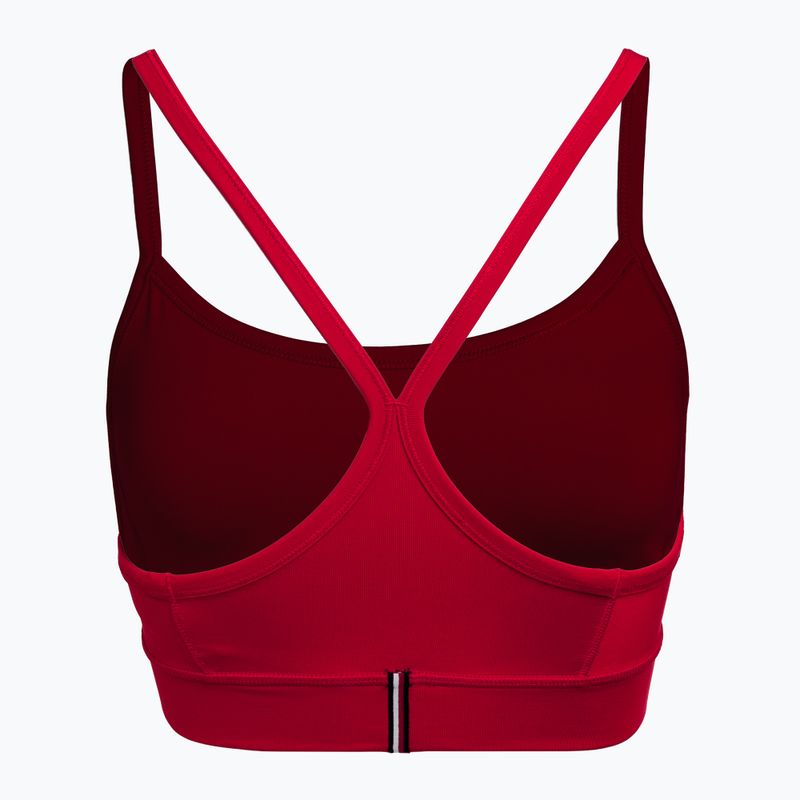 Tommy Hilfiger Essentials Low Int fitness podprsenka červená 6