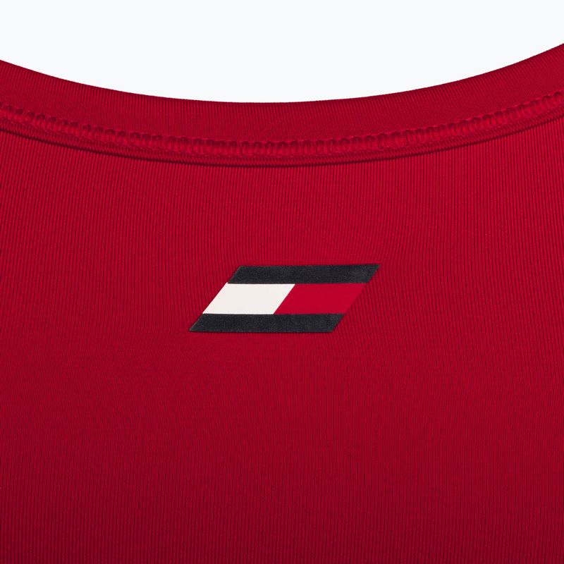 Tommy Hilfiger Essentials Low Int fitness podprsenka červená 7