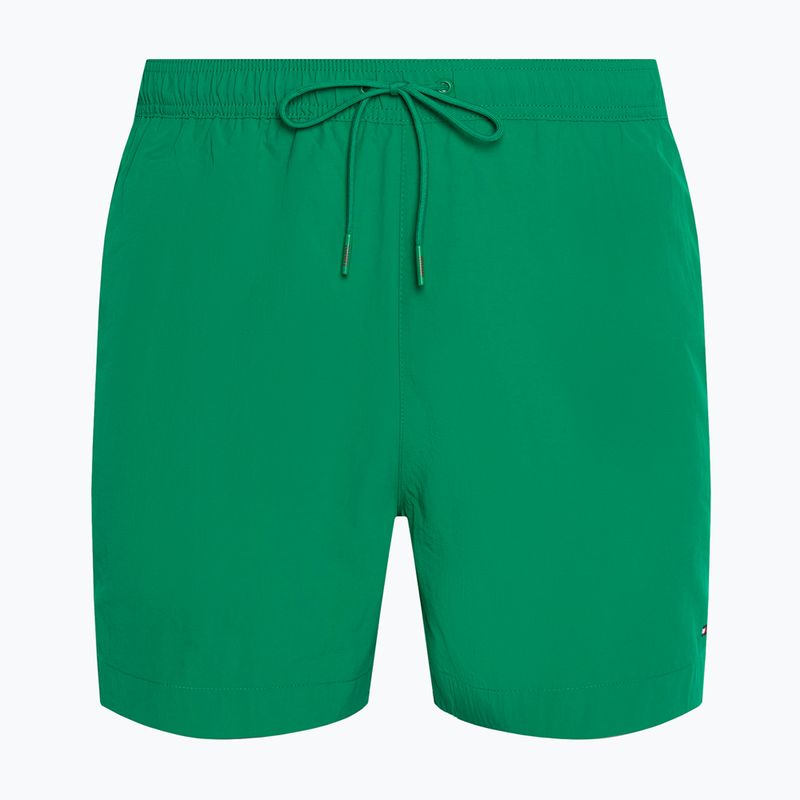 Pánské plavecké šortky Tommy Hilfiger Medium Drawstring olimpic green