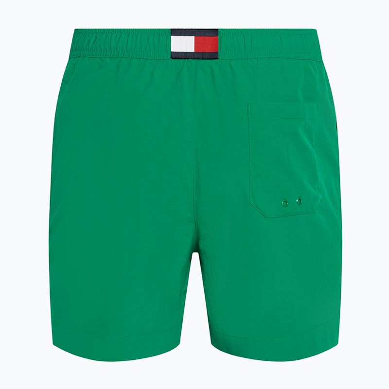 Pánské plavecké šortky Tommy Hilfiger Medium Drawstring olimpic green 2