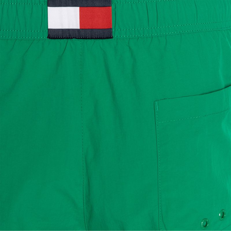 Pánské plavecké šortky Tommy Hilfiger Medium Drawstring olimpic green 4