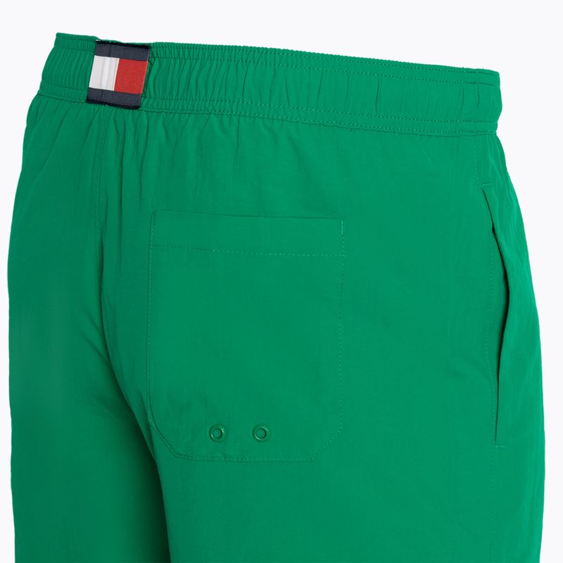 Pánské plavecké šortky Tommy Hilfiger Medium Drawstring olimpic green 5