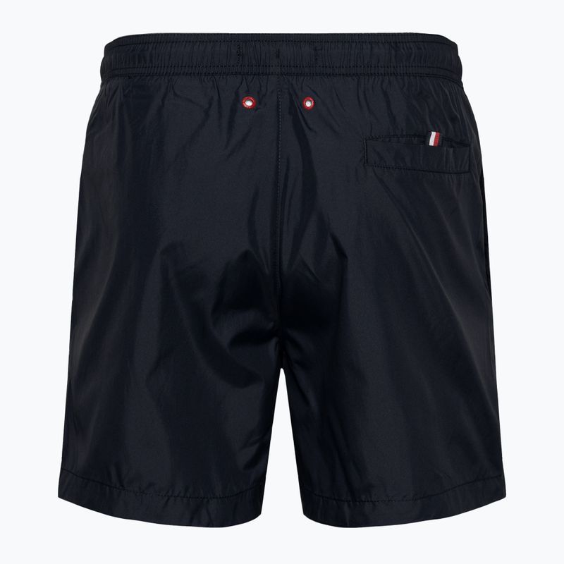 Pánské plavecké šortky Tommy Hilfiger Medium Drawstring Diag desert sky 2