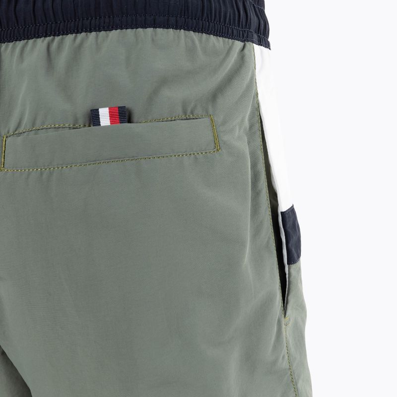 Pánské plavecké šortky Tommy Hilfiger Medium Drawstring stonewash green 3