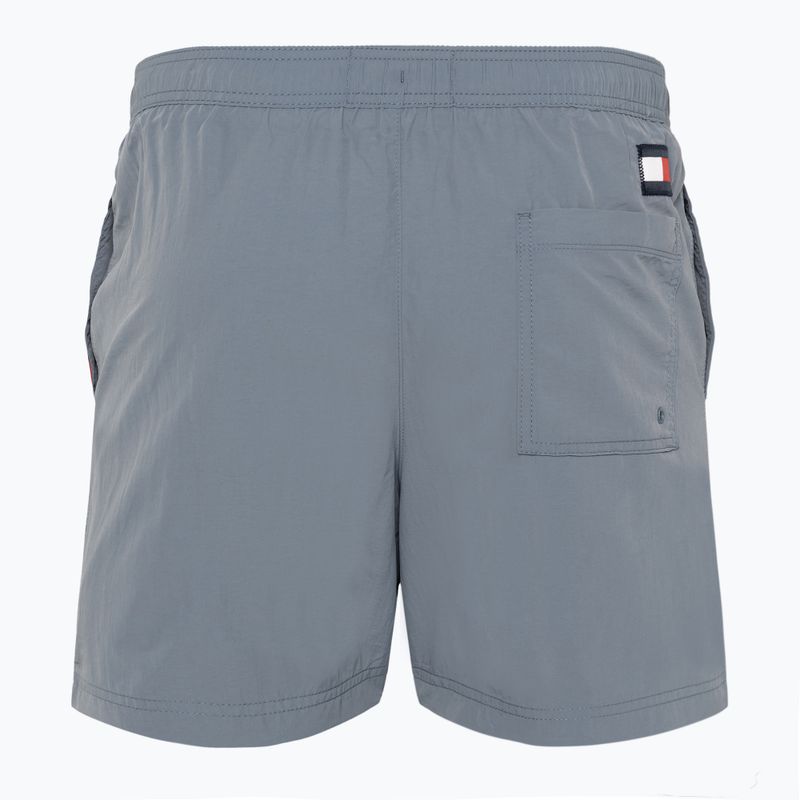 Pánské plavecké šortky  Tommy Hilfiger SF Medium Drawstring blue coral 2