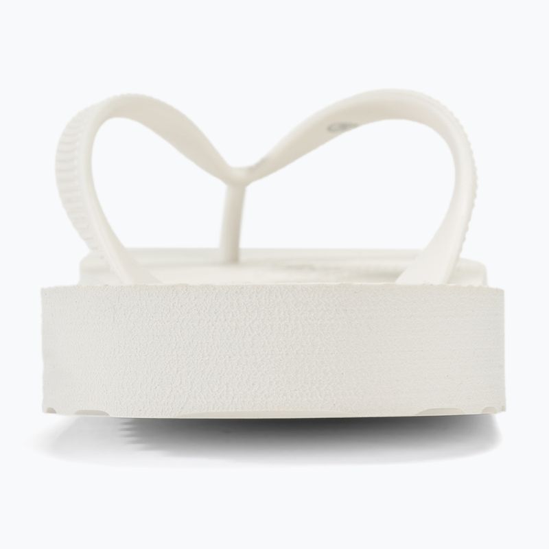 Dámské žabky Tommy Jeans Logo Flip Flop ecru 6