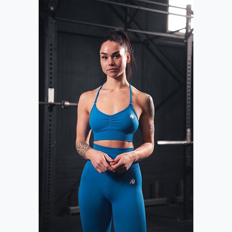 Sportovní podprsenka Gorilla Wear Olivia Sports Bra blue 5