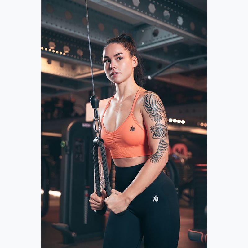 Sportovní podprsenka Gorilla Wear Olivia Sports Bra orange 5