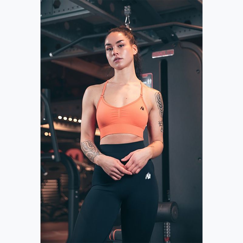 Sportovní podprsenka Gorilla Wear Olivia Sports Bra orange 6