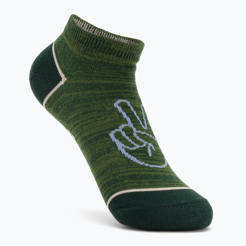 Dětské ponožky SKECHERS Non Terry Low Cut 6 párů green 4