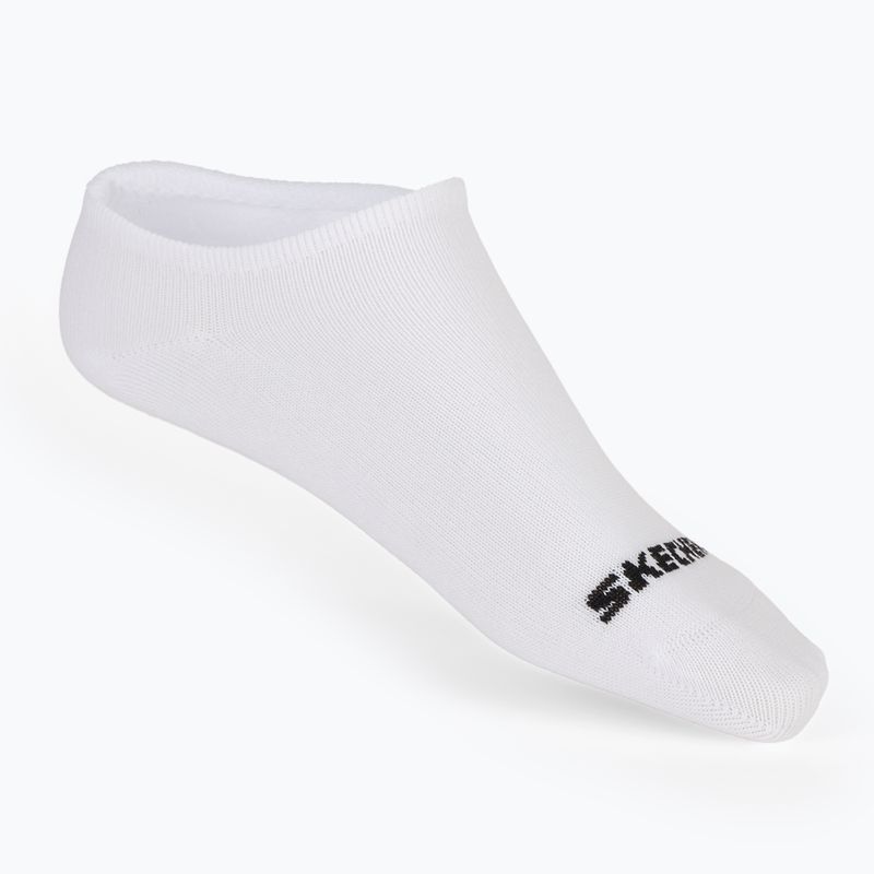 Dětské ponožky SKECHERS Non Terry No Show 3 páry white traditional 2