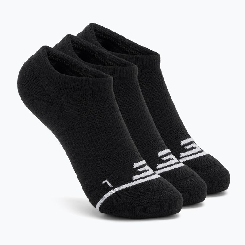 Dámské ponožky SKECHERS 1/2 Terry No Show 3 páry black