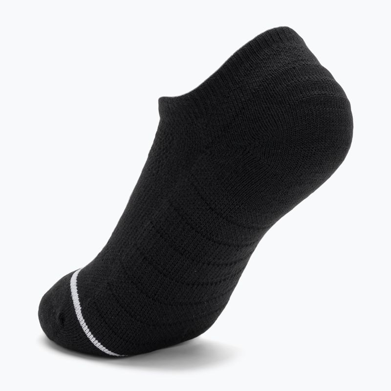 Dámské ponožky SKECHERS 1/2 Terry No Show 3 páry black 3