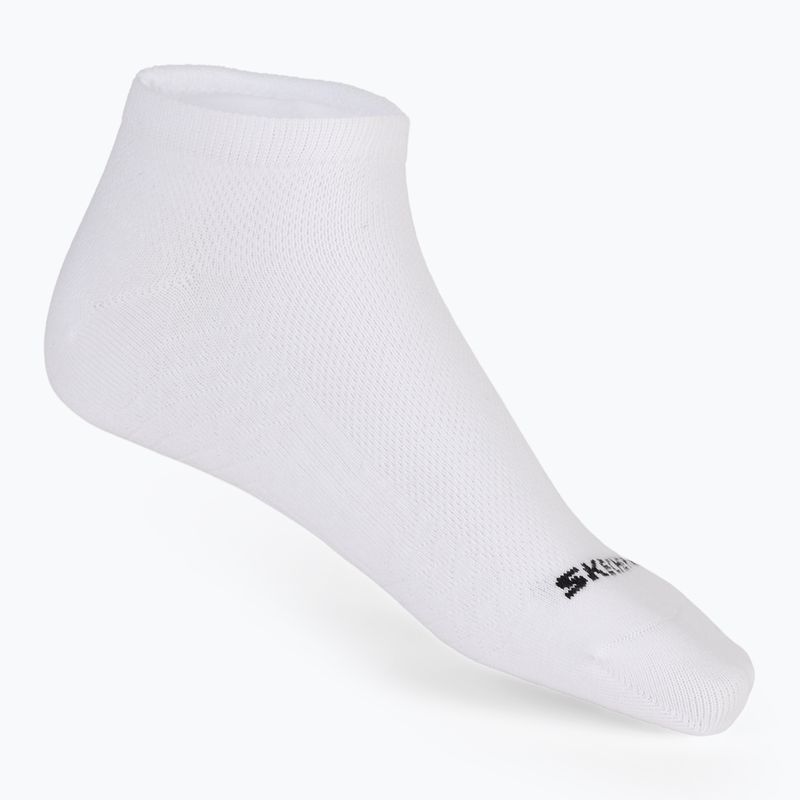 Pánské ponožky SKECHERS Non Terry Low Cut 6 párů white traditional 2