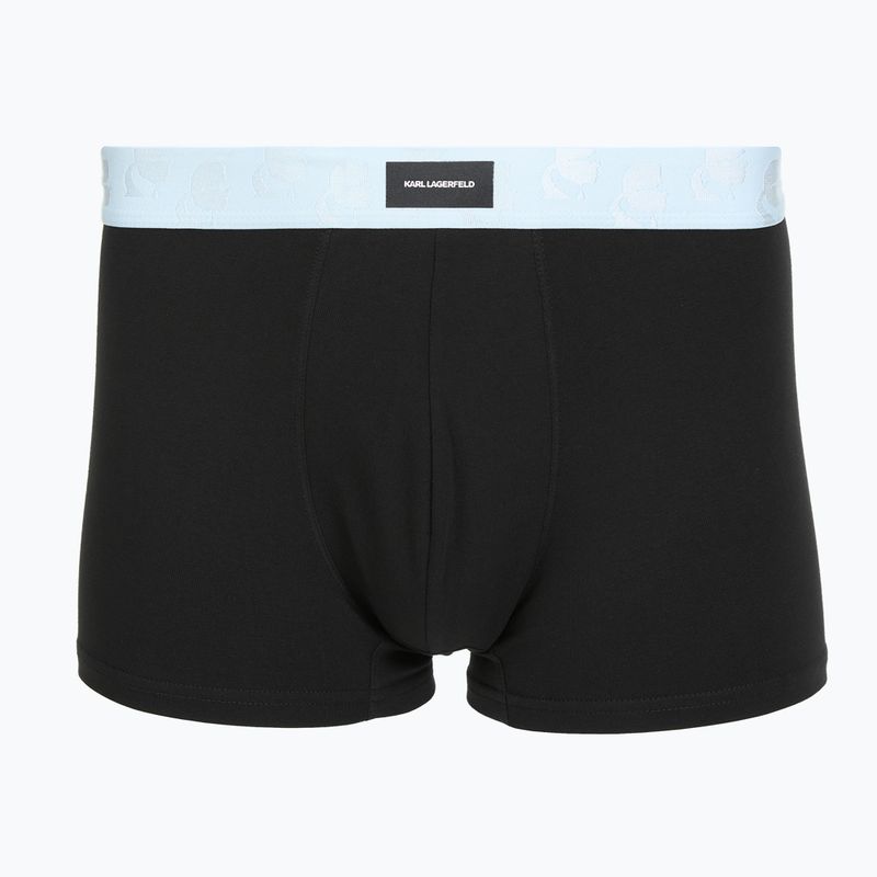 Pánské boxerky KARL LAGERFELD Kameo Logo Trunk 7 párů midnight/clear sky/olive 2