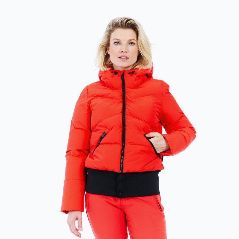 Dámská lyžařská bunda Protest PRTPreppy Zip-Shift poppy red 5