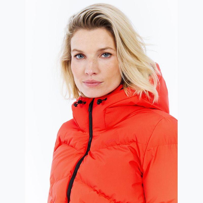 Dámská lyžařská bunda Protest PRTPreppy Zip-Shift poppy red 9