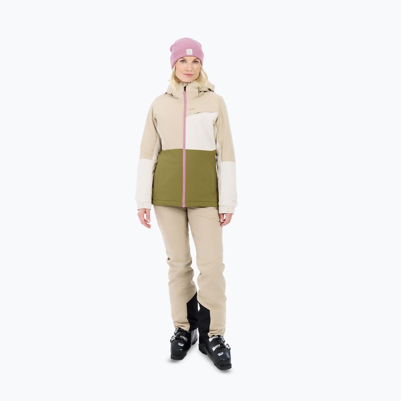 Dámská snowboardová bunda Protest PRTSina willow green 2
