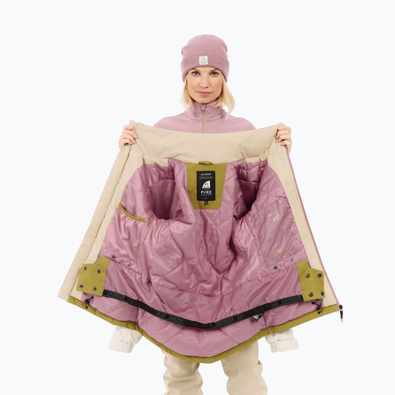 Dámská snowboardová bunda Protest PRTSina willow green 8