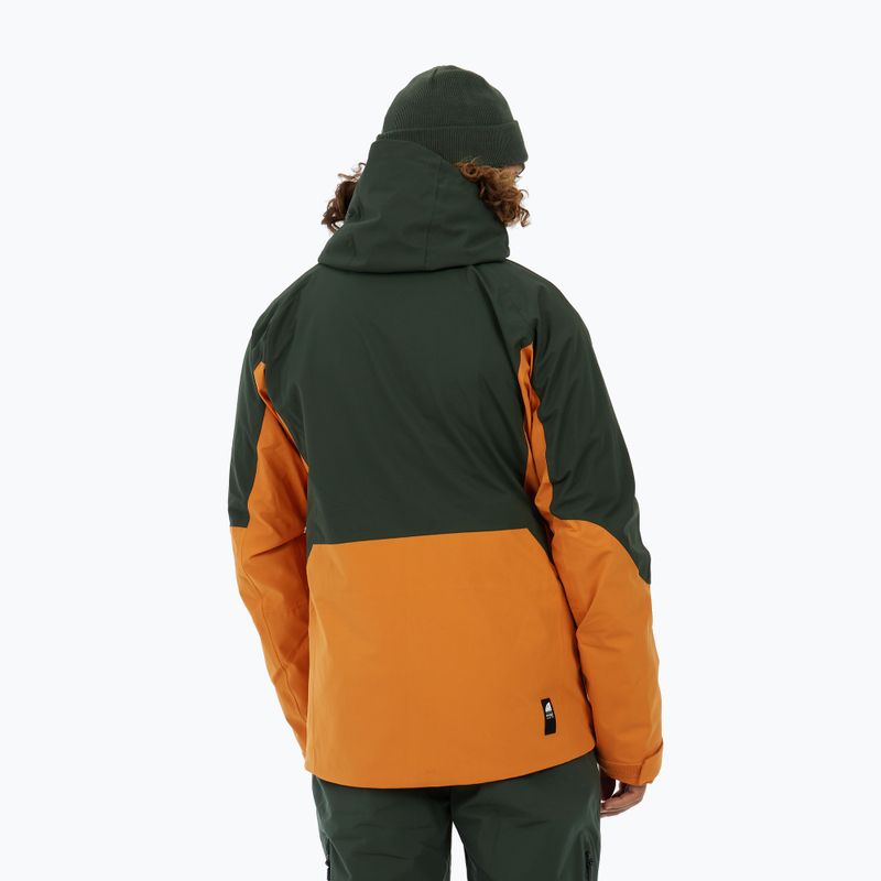 Pánská snowboardová bunda Protest PRTZoot caramel yellow 3
