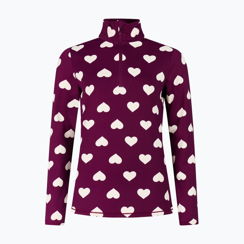 Dámská fleecová mikina Protest PRTSwana 1/4 Zip Active current purple 6