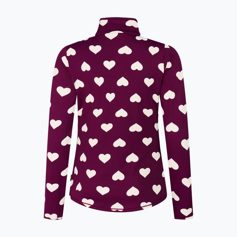 Dámská fleecová mikina Protest PRTSwana 1/4 Zip Active current purple 7