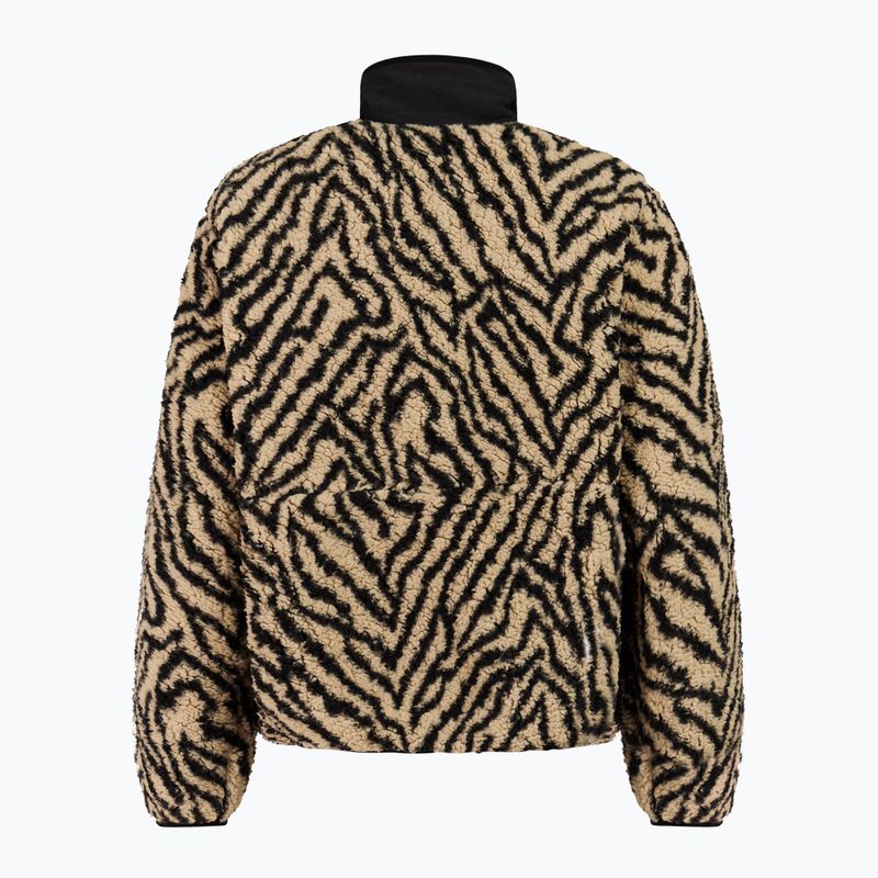 Dámská fleecová mikina Protest PRTJosey 1/4 Button bamboobeige 7