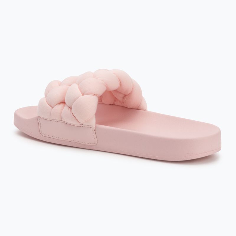 Dámské nazouváky Tommy Jeans Braided Slide delicate pink 3