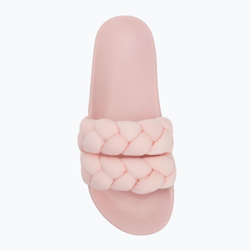 Dámské nazouváky Tommy Jeans Braided Slide delicate pink 5
