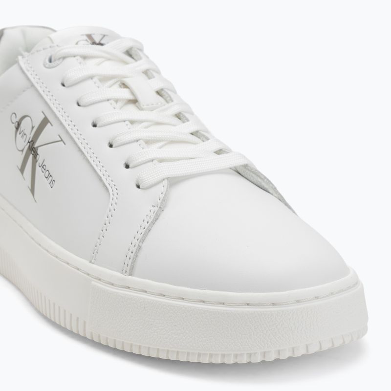 Pánské boty Calvin Klein YM0YM00681 Chunky Cupsole Monologo Lth triple bright white/rock ridge 7