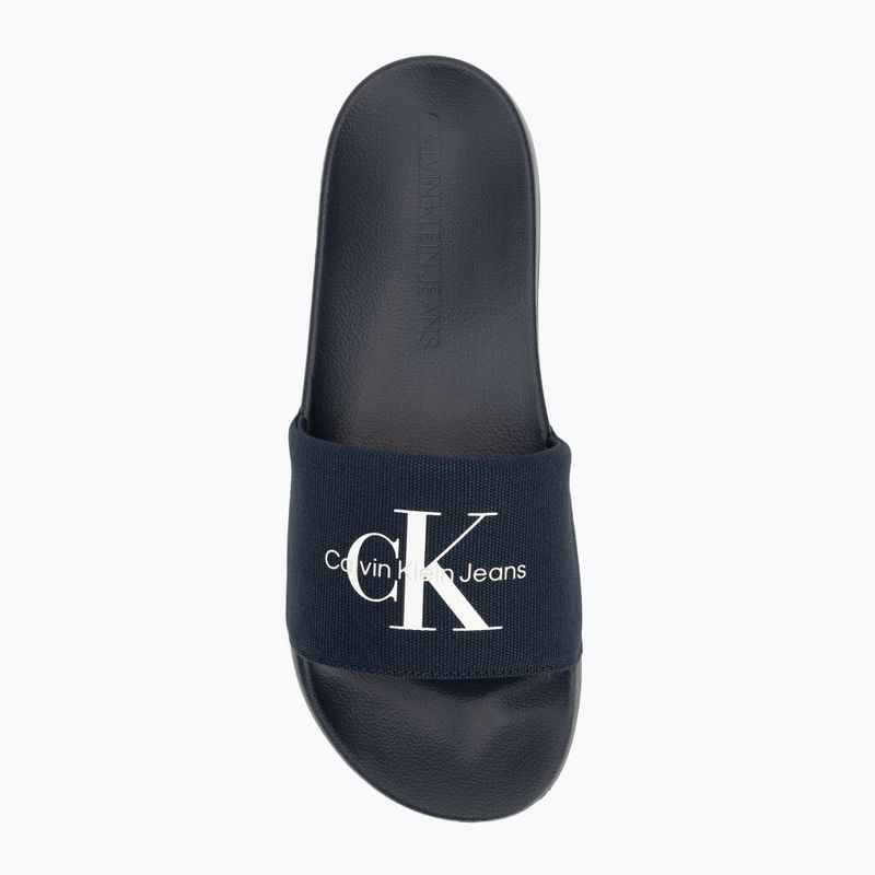 Pánské nazouváky Calvin Klein YM0YM01271 Slide Monogram Cv triple calvin navy 5