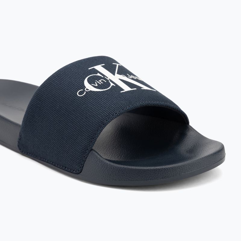 Pánské nazouváky Calvin Klein YM0YM01271 Slide Monogram Cv triple calvin navy 7