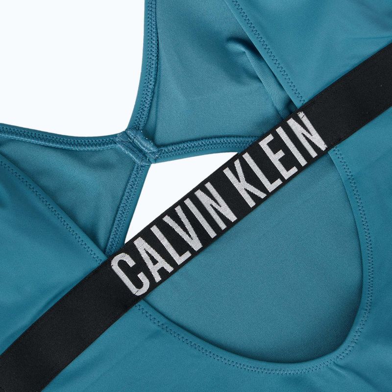 Dámské plavky Calvin Klein KW0KW02746 Intense Power One Piece Fashion Fit storm blue 4