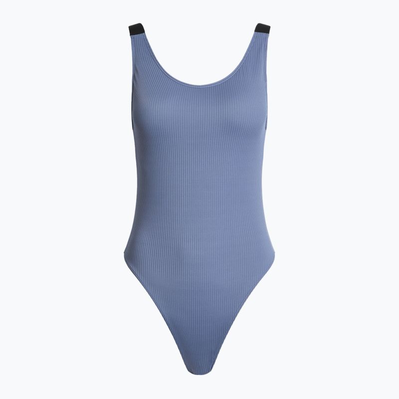 Dámské jednodílné plavky Calvin Klein KW0KW02754 Intense Power Rib Scoop Back One Piece-RP grisaille