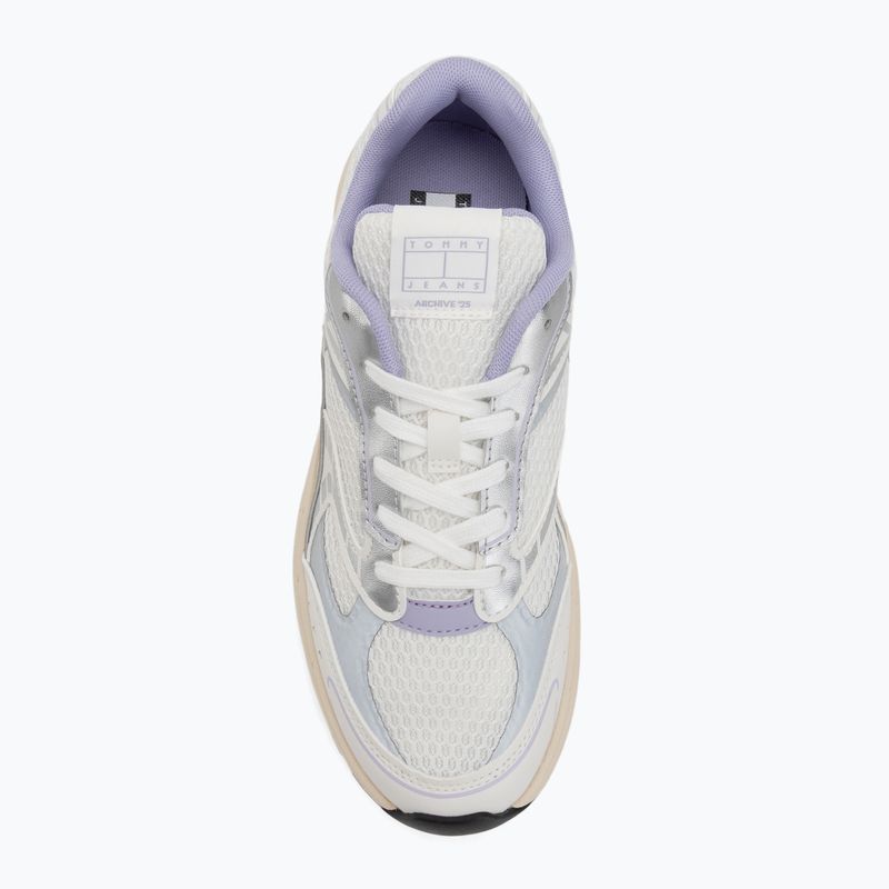 Dámské boty Tommy Jeans Archive'25 ecru/pale amethyst 5
