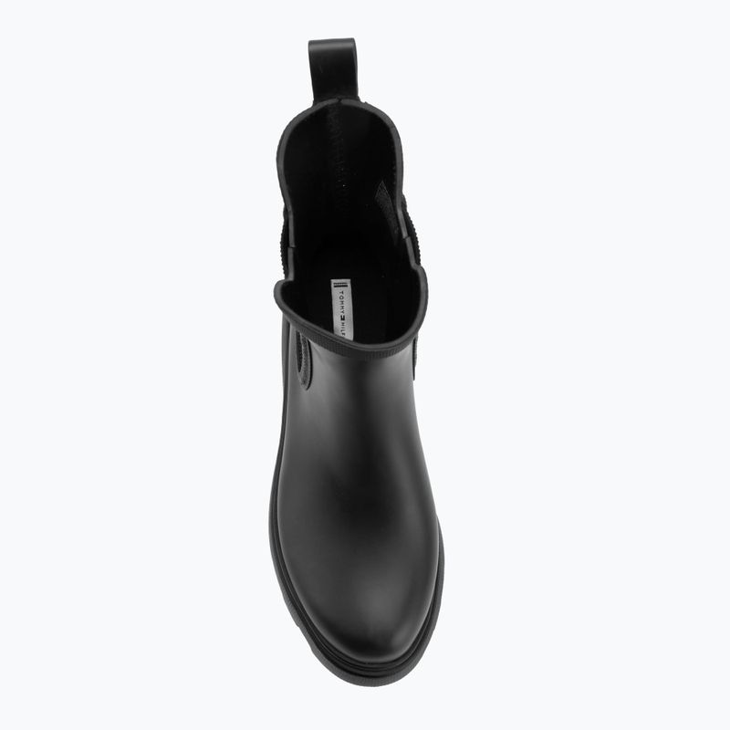 Dámské holínky Tommy Hilfiger Rubber Flag Cleated space blue 5