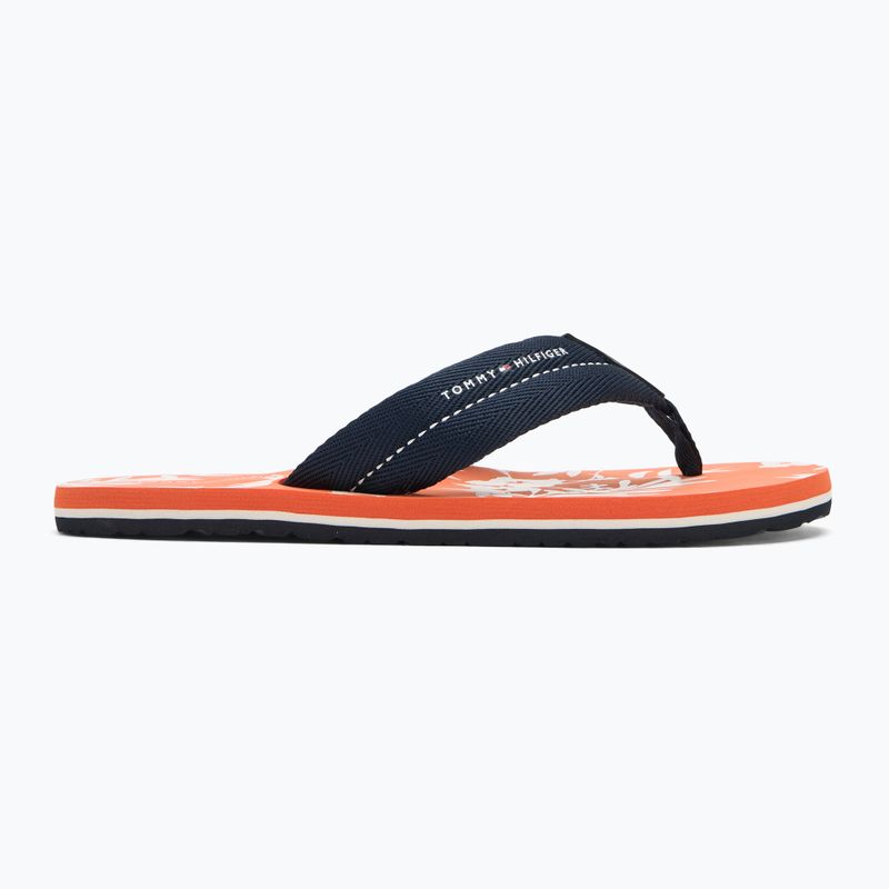 Pánské nazouváky Tommy Hilfiger FLW Print Beach desert sky 2
