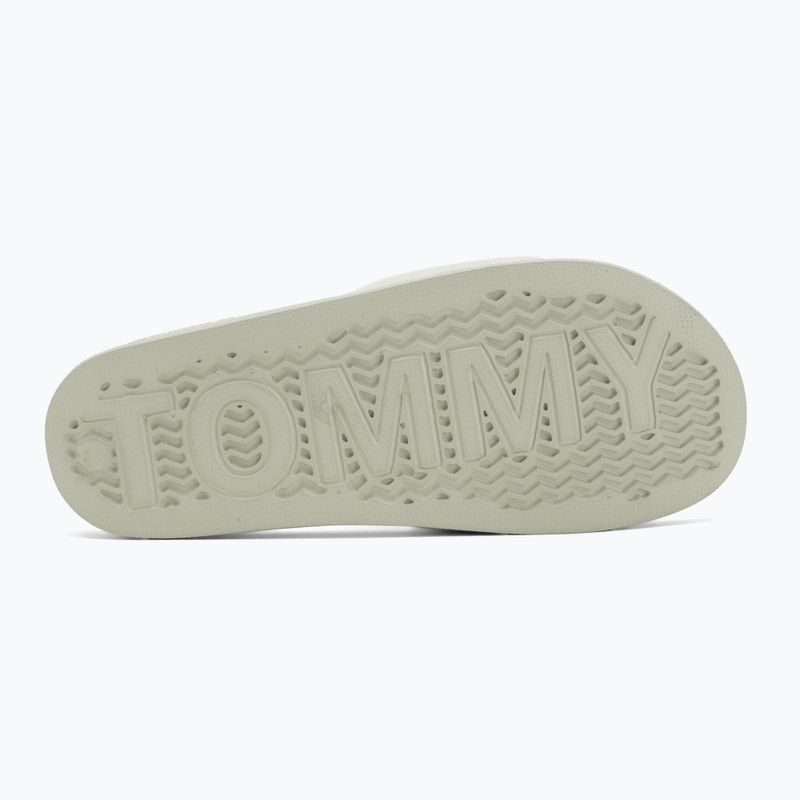 Dámské nazouváky Tommy Hilfiger Flag Pool Slide Patent misty sage 4