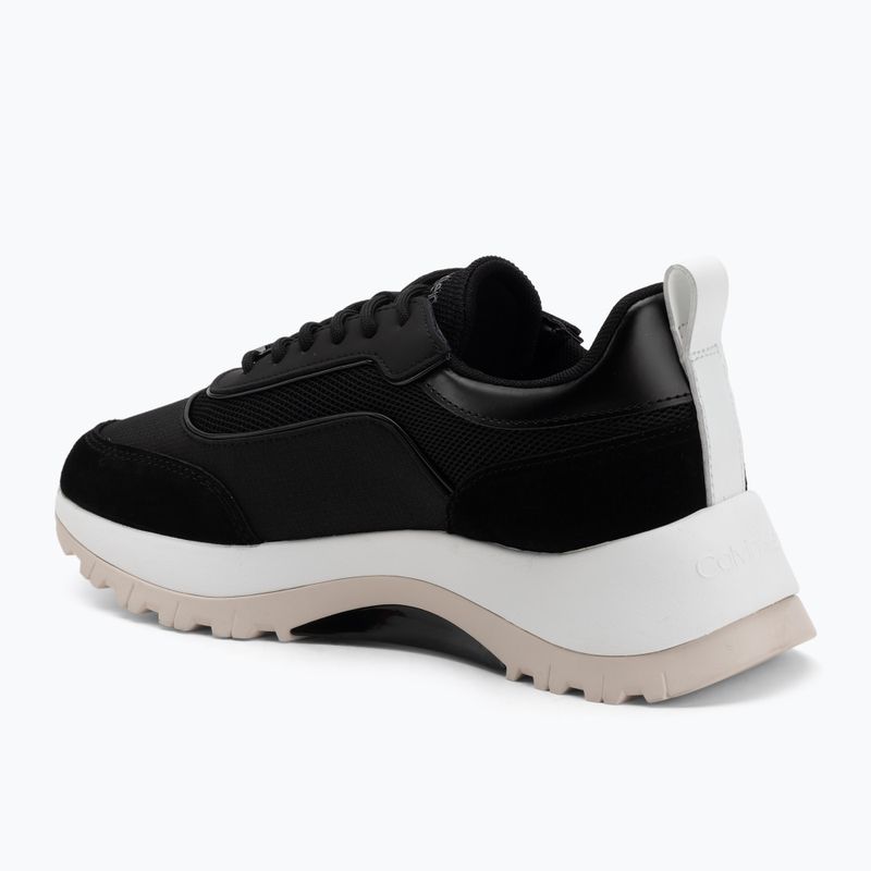 Dámské boty Calvin Klein HW0HW02487 Runner Lace Up Mesh MIX black/bright white 3